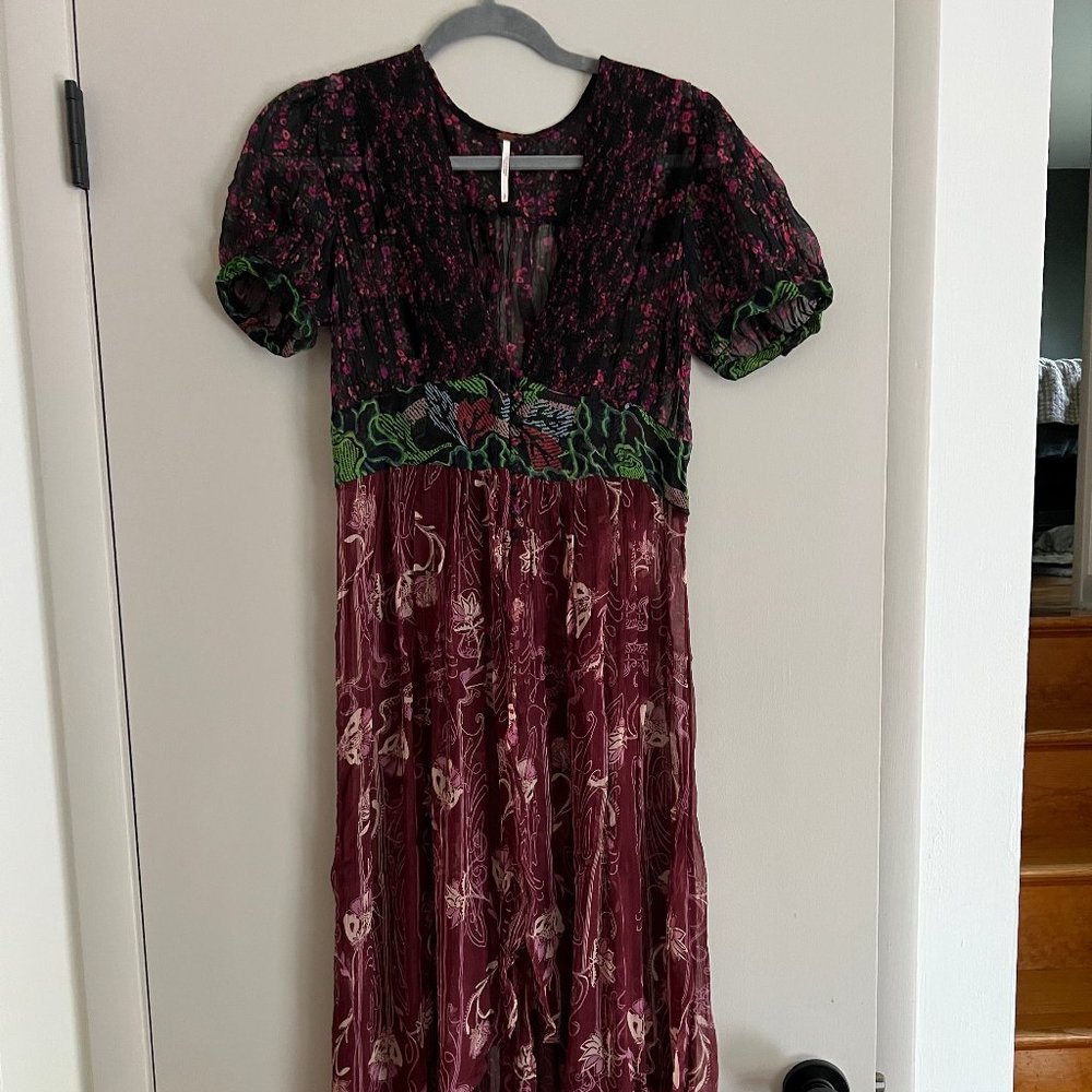 Floral Midi Vest/Dress